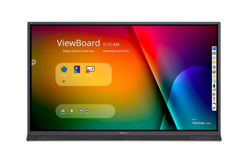 ViewSonic Launches the ViewBoard 52 Series Interactive Display with an Integrated Multimedia Sound Bar